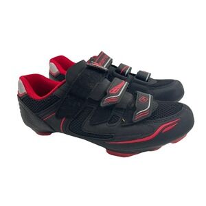 Gavin Black Red Cycling Shoes Cycle Women 6.5 Mens 5 EU 38